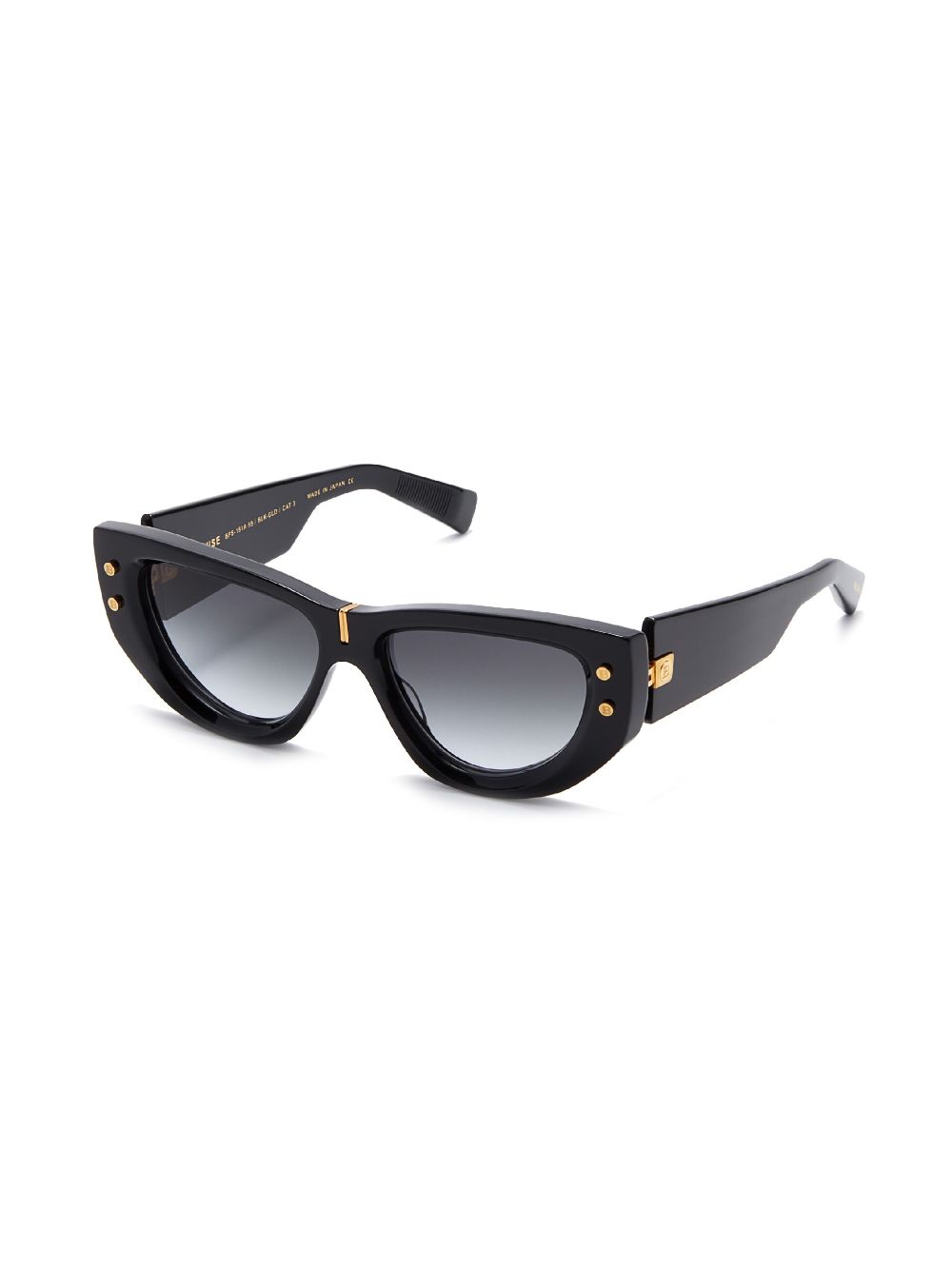 Shop Balmain Eyewear B-muse Cat-eye Frame Sunglasses In 黑色