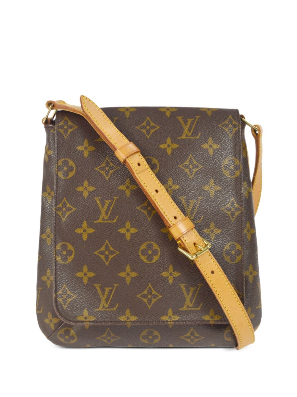 Pre-owned Louis Vuitton 1999  Musette Salsa Crossbody Bag In Brown