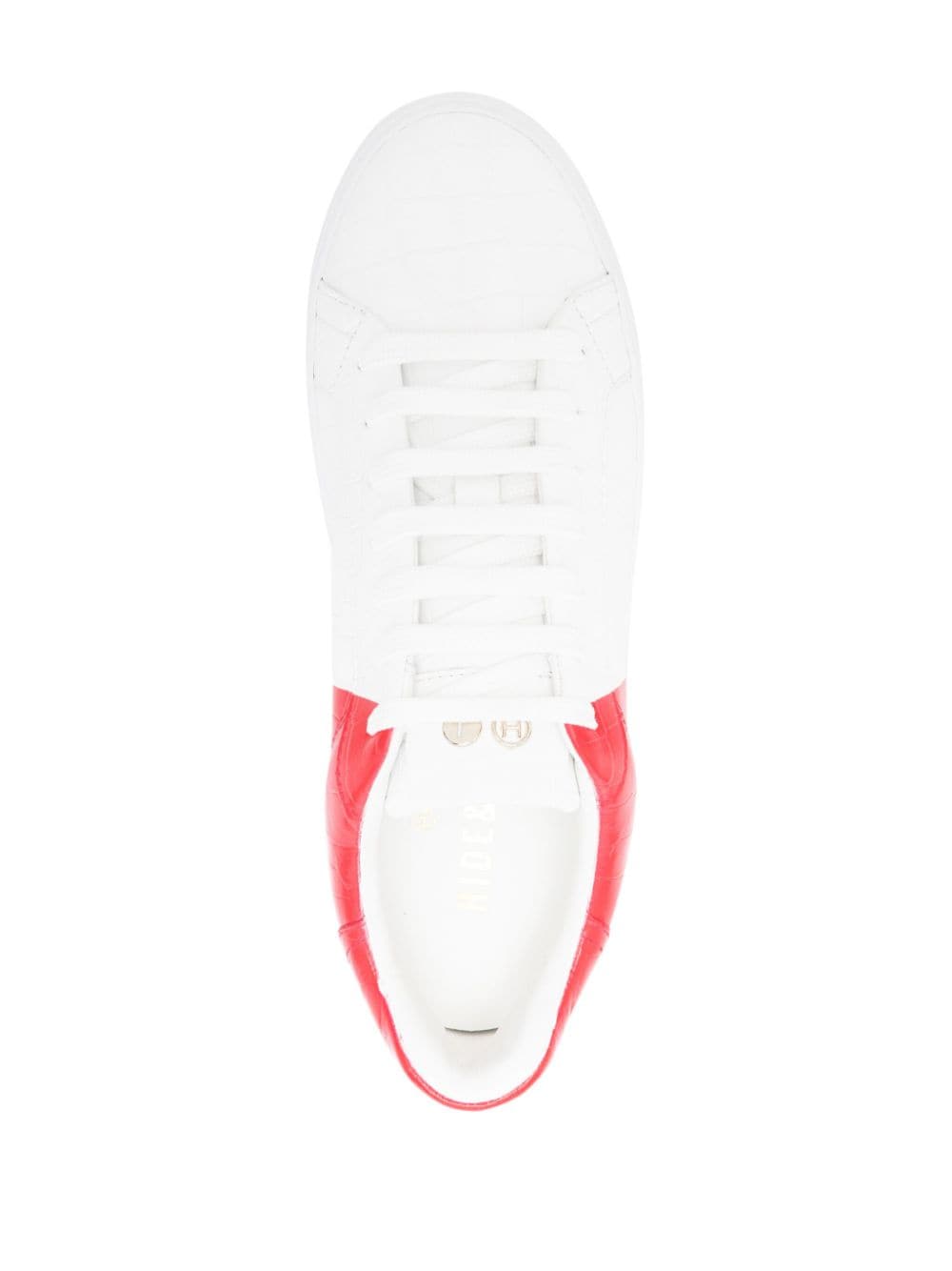Shop Hide & Jack Essence Tuscany Duplex Sneakers In White