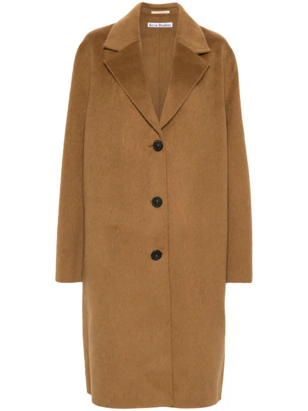 Acne studios camel coat online