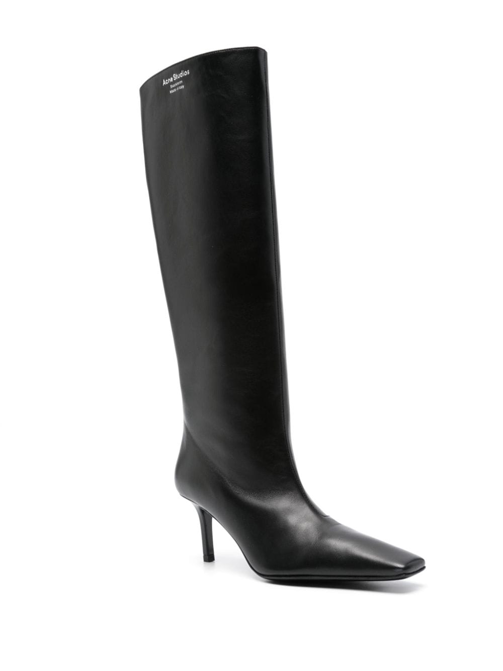 Image 2 of Acne Studios 80mm leather knee boots