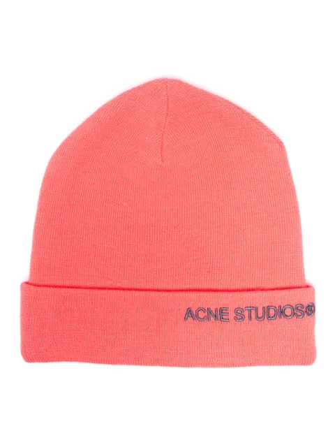 Acne Studios logo-embroidered beanie