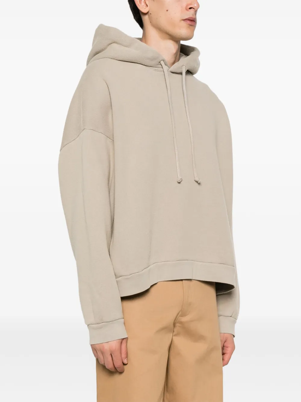 Acne Studios Hoodie met logoprint Grijs