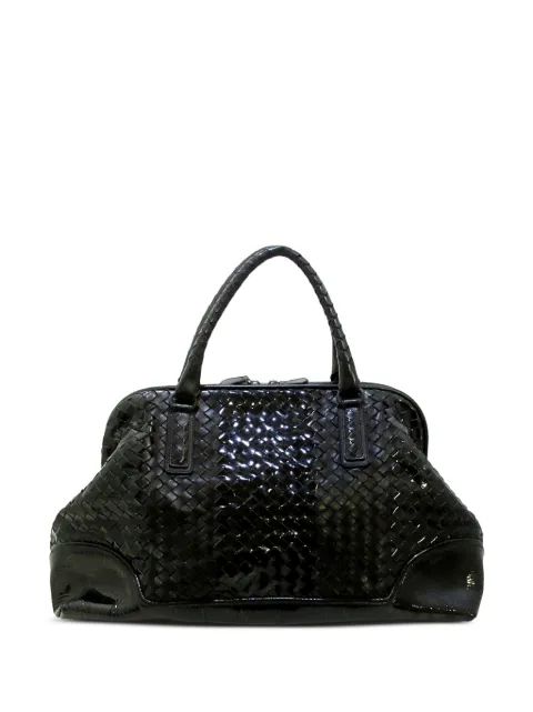 Bottega Veneta Pre-Owned Intrecciato two-way zip handbag