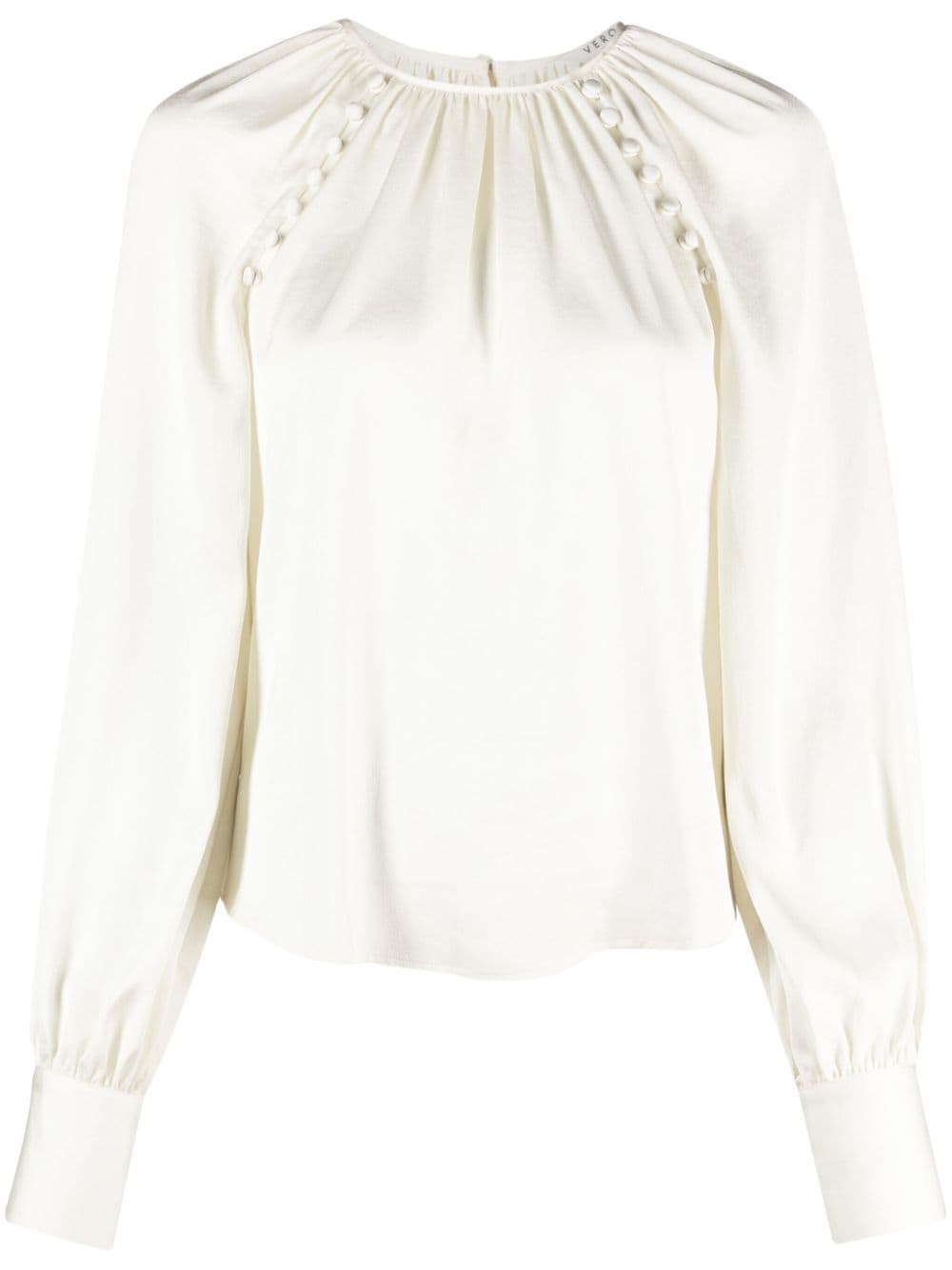 Veronica Beard Khoa button-detail Crepe Blouse - Farfetch