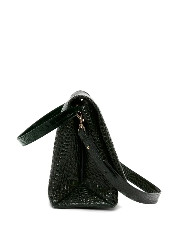 【Victoria Beckham】ブライダルチェーンレザーショルダーバッグ Victoria Beckham Chain ショルダーバッグ L | グリーン