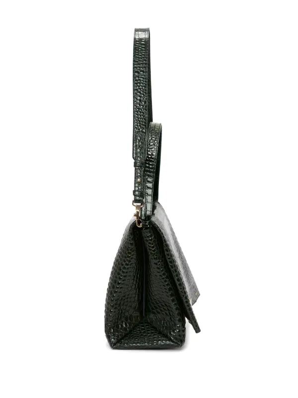 【Victoria Beckham】ブライダルチェーンレザーショルダーバッグ Victoria Beckham Chain ショルダーバッグ L | グリーン