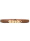 Victoria Beckham Watch Strap leather belt - Brown