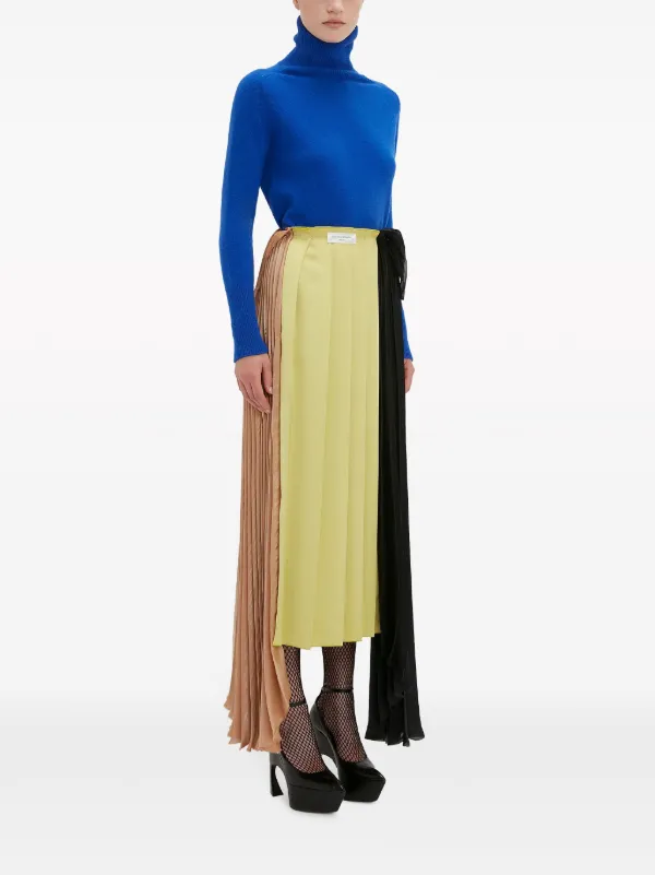 Victoria Beckham full-neck Wool Jumper | Blue | FARFETCH