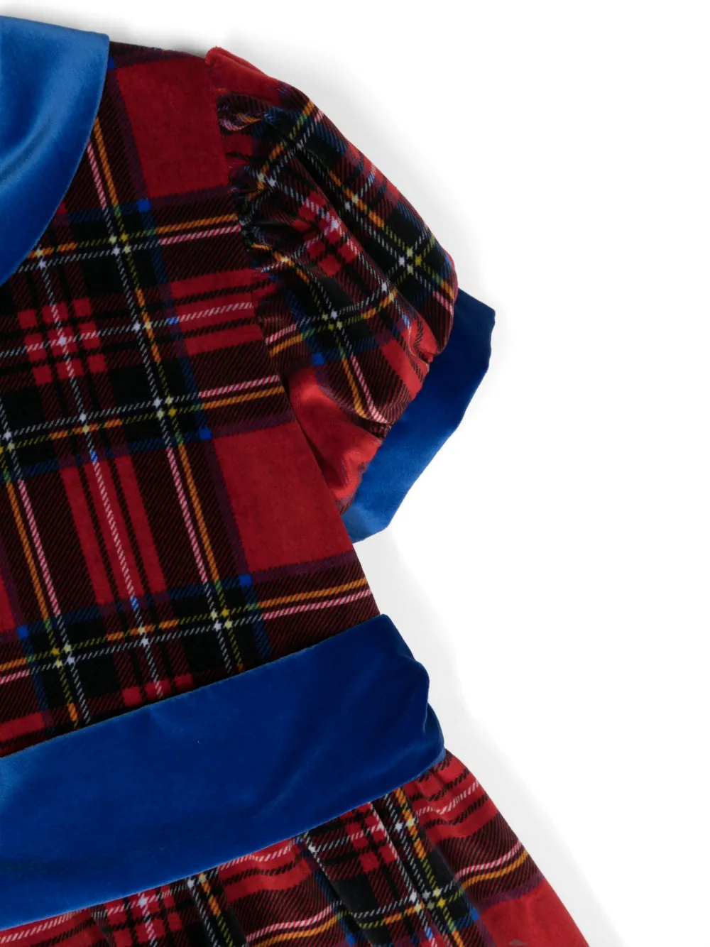 JESURUM BABY Fluwelen jurk Rood