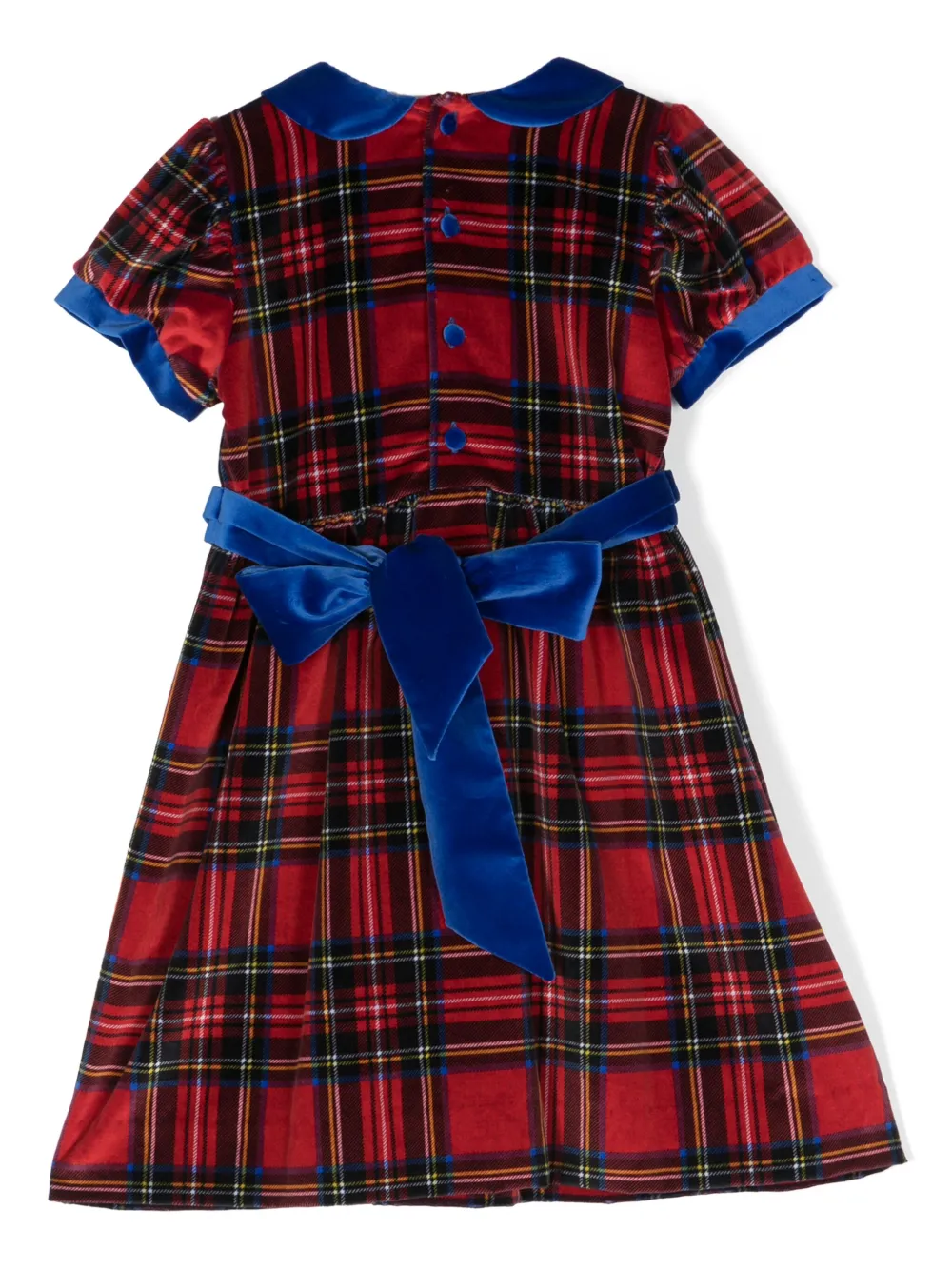 JESURUM BABY Fluwelen jurk Rood