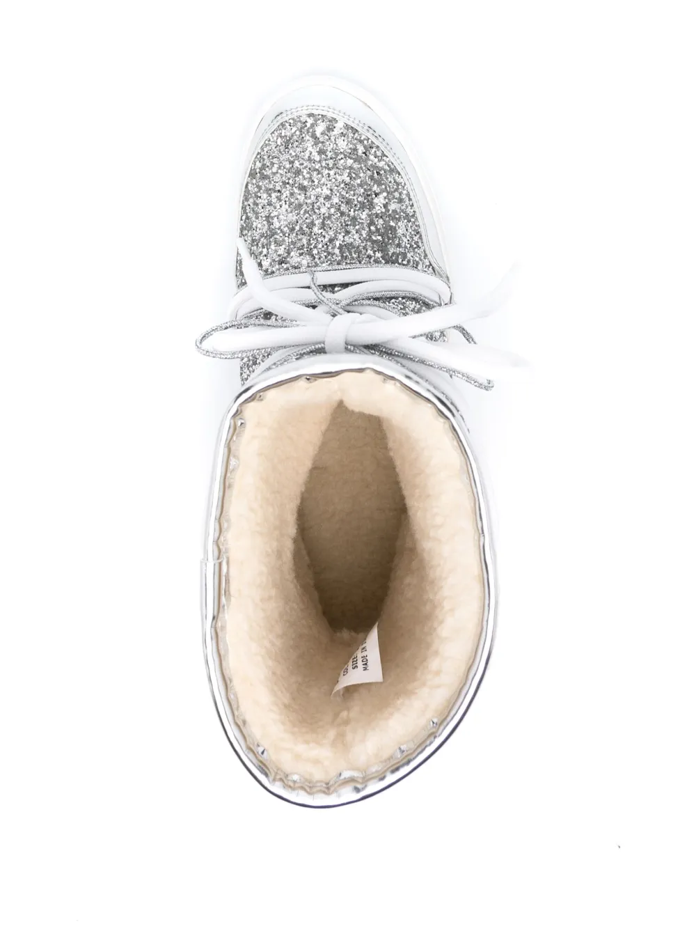Chiara Ferragni Snowboots met glitter Zilver