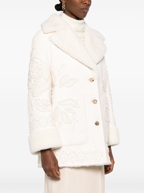 Kate spade hotsell embroidered coat