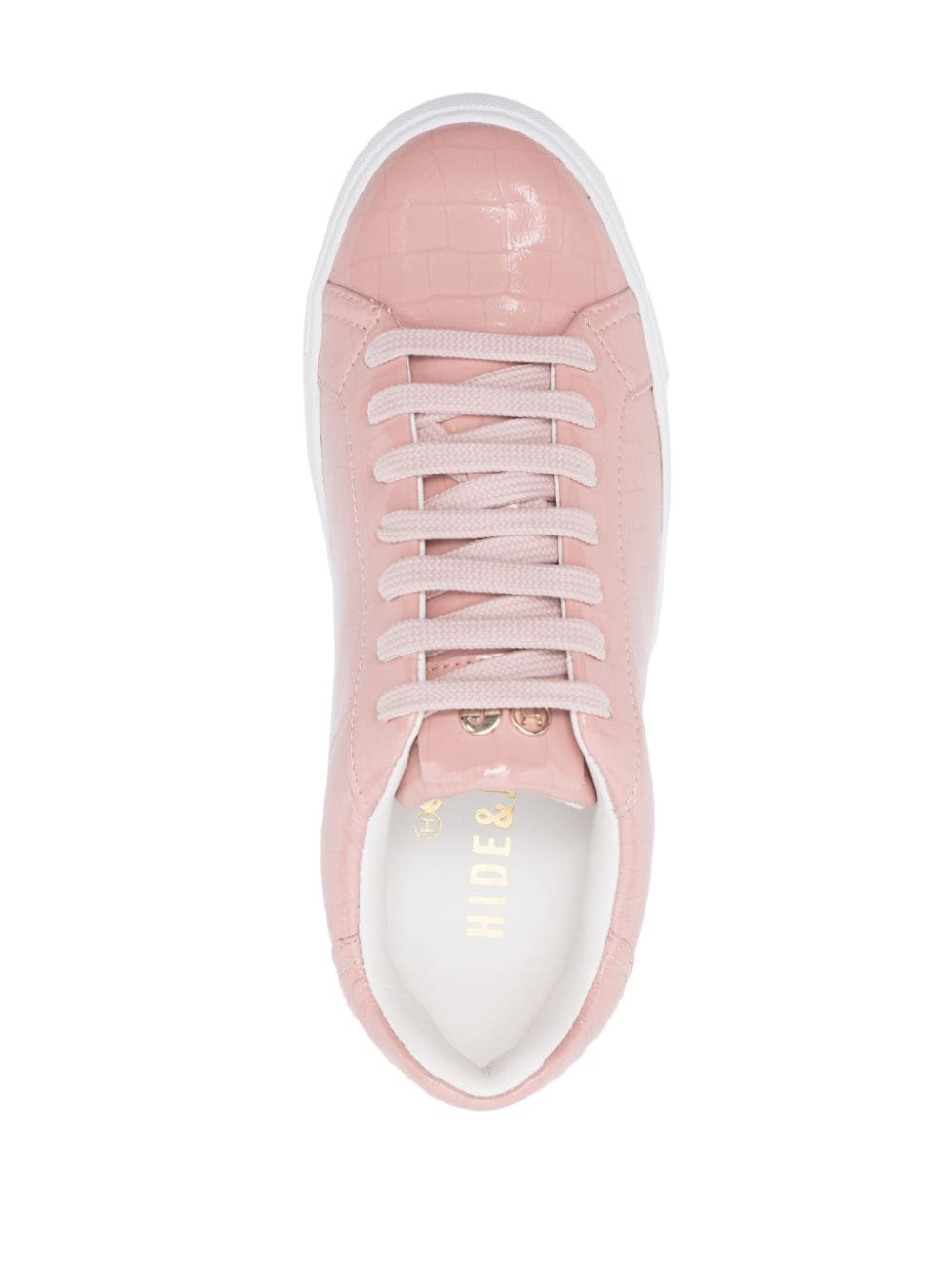 Shop Hide & Jack Essence Glamour Low-top Sneakers In Pink