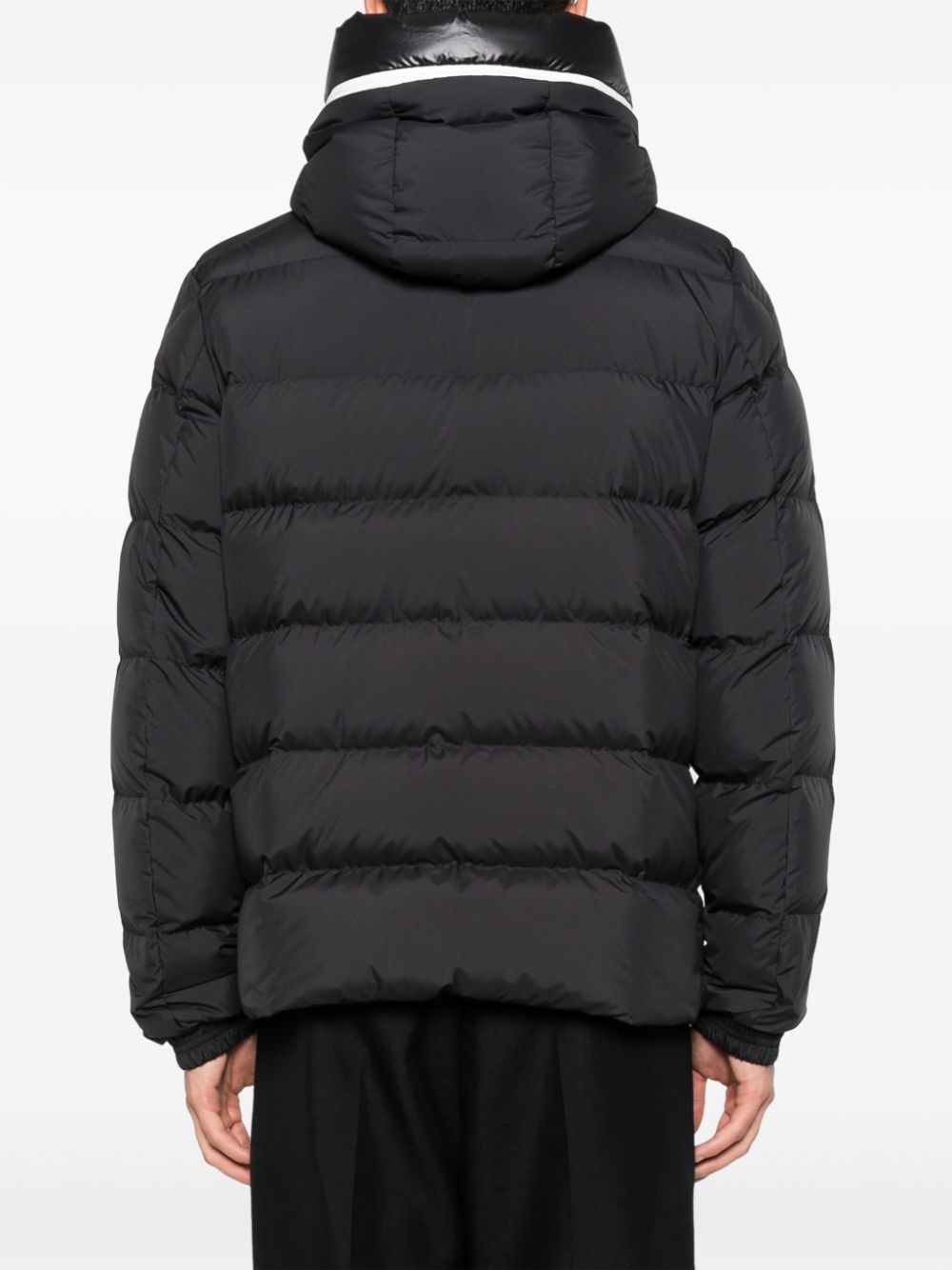 Moncler Cardere Short Down Jacket | Black | FARFETCH