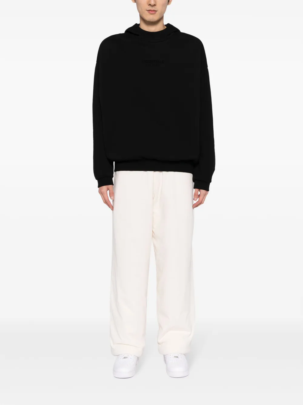 Fear of god black sweatshirt hot sale