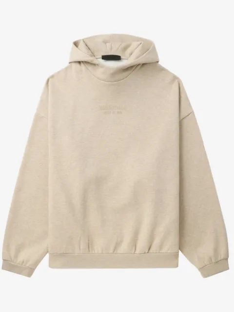 FEAR OF GOD ESSENTIALS sudadera con capucha y logo en relieve