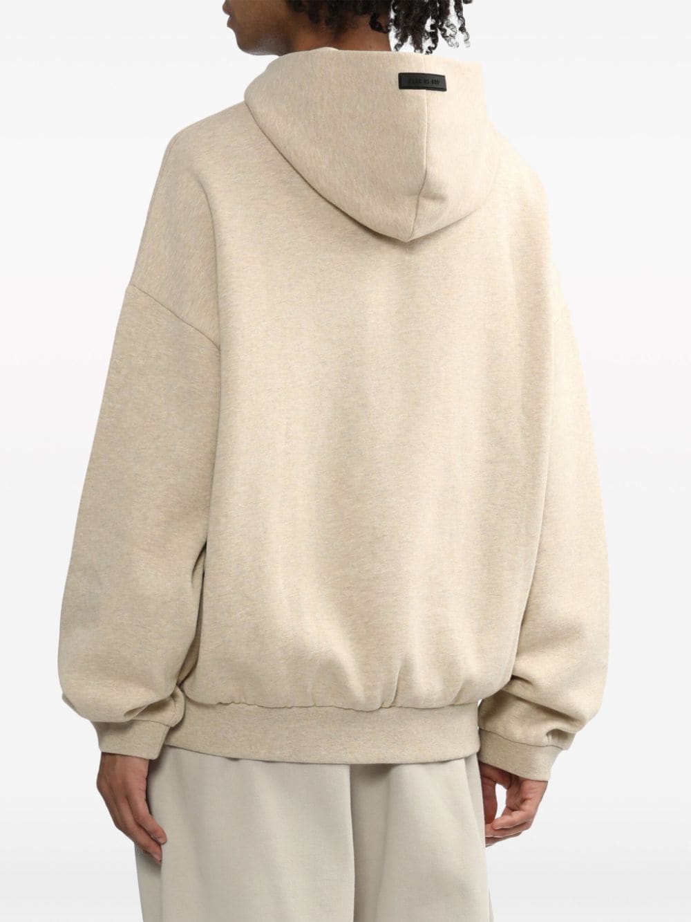 FEAR OF GOD ESSENTIALS logo-embossed Jersey Hoodie - Farfetch