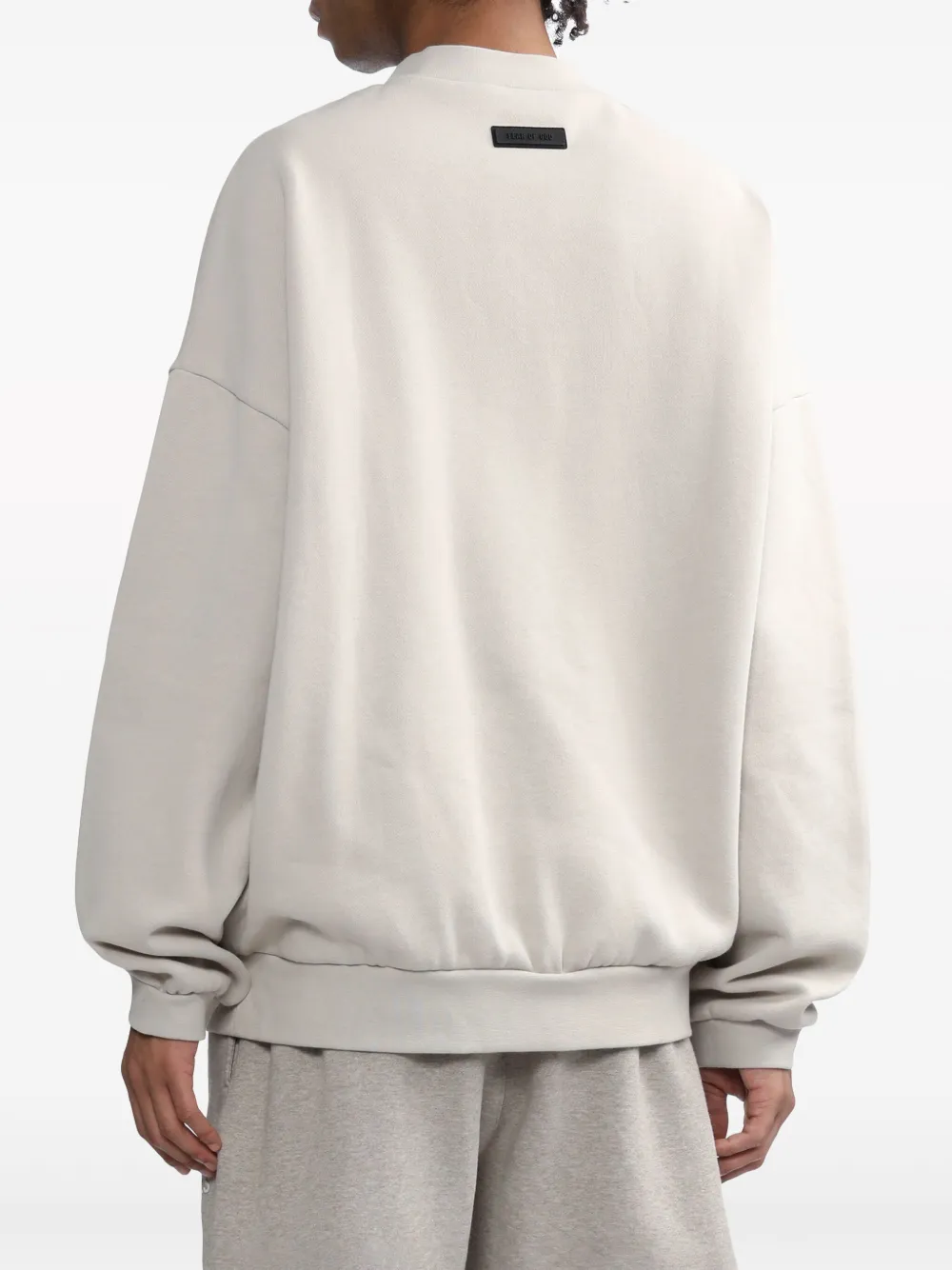 FEAR OF GOD ESSENTIALS sweater van katoenblend Grijs