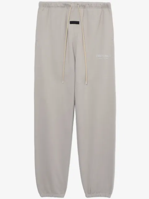 FEAR OF GOD ESSENTIALS logo-print jersey track pants