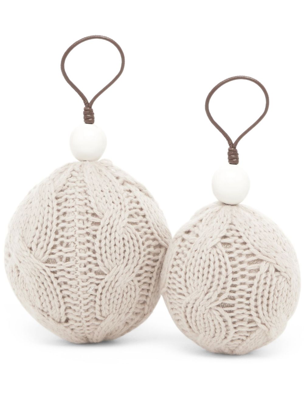 How to buy affordable Brunello Cucinelli knitted Christmas balls Men