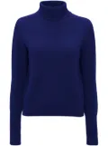 Victoria Beckham roll-neck fine-knit jumper - Blue