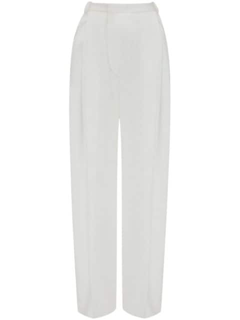 Victoria Beckham pantalones anchos de talle alto