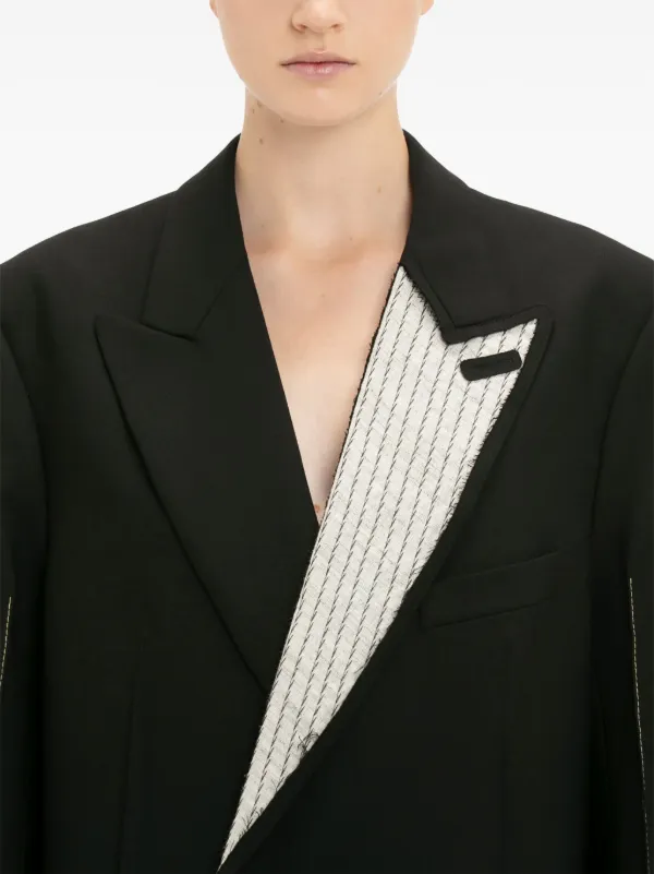 Victoria Beckham double-breasted Tailored Minidress | Black