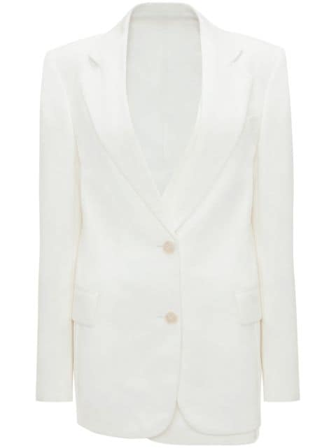 Victoria Beckham asymmetric double-layered blazer