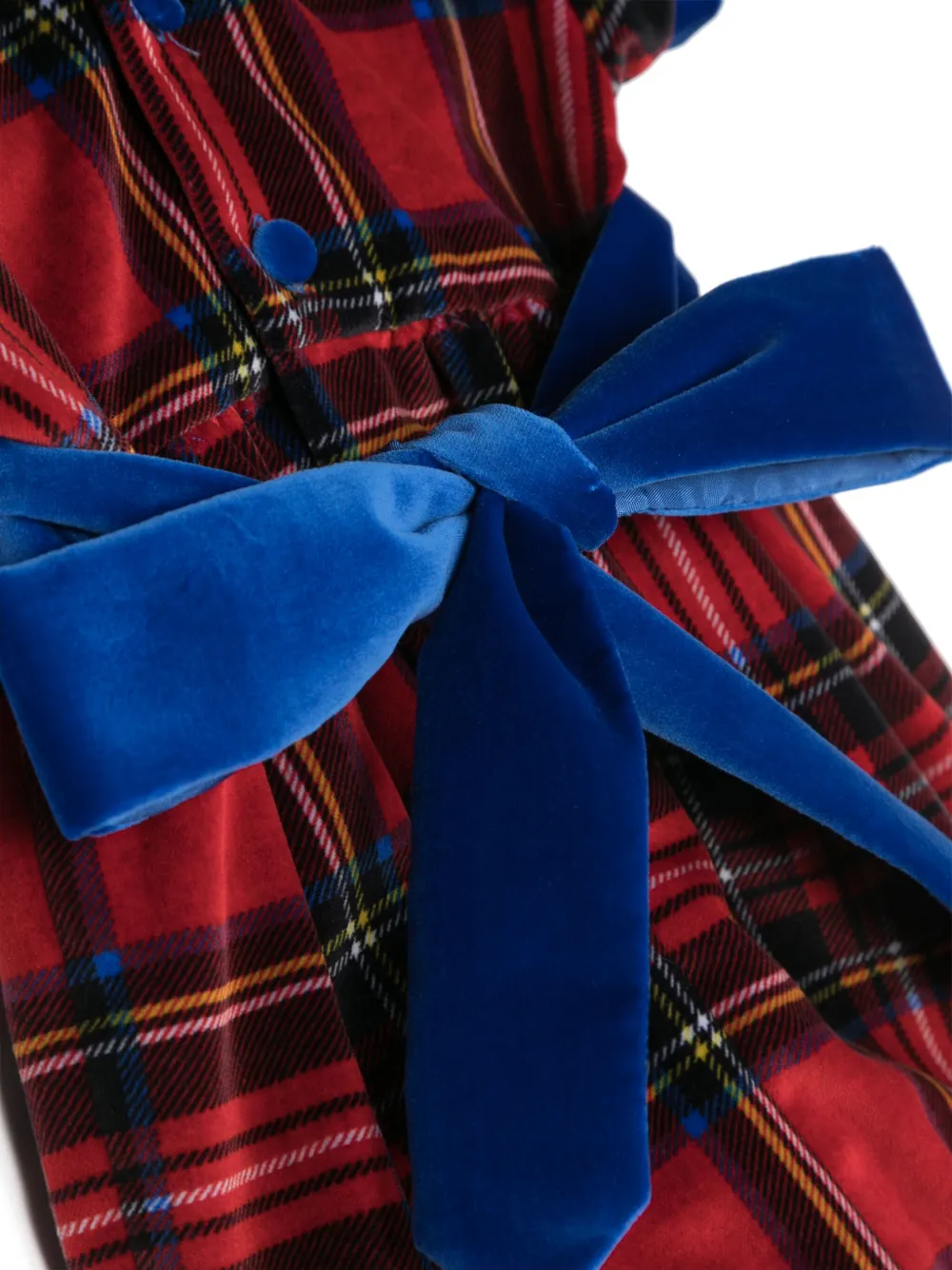 Tartan Cotton Romper