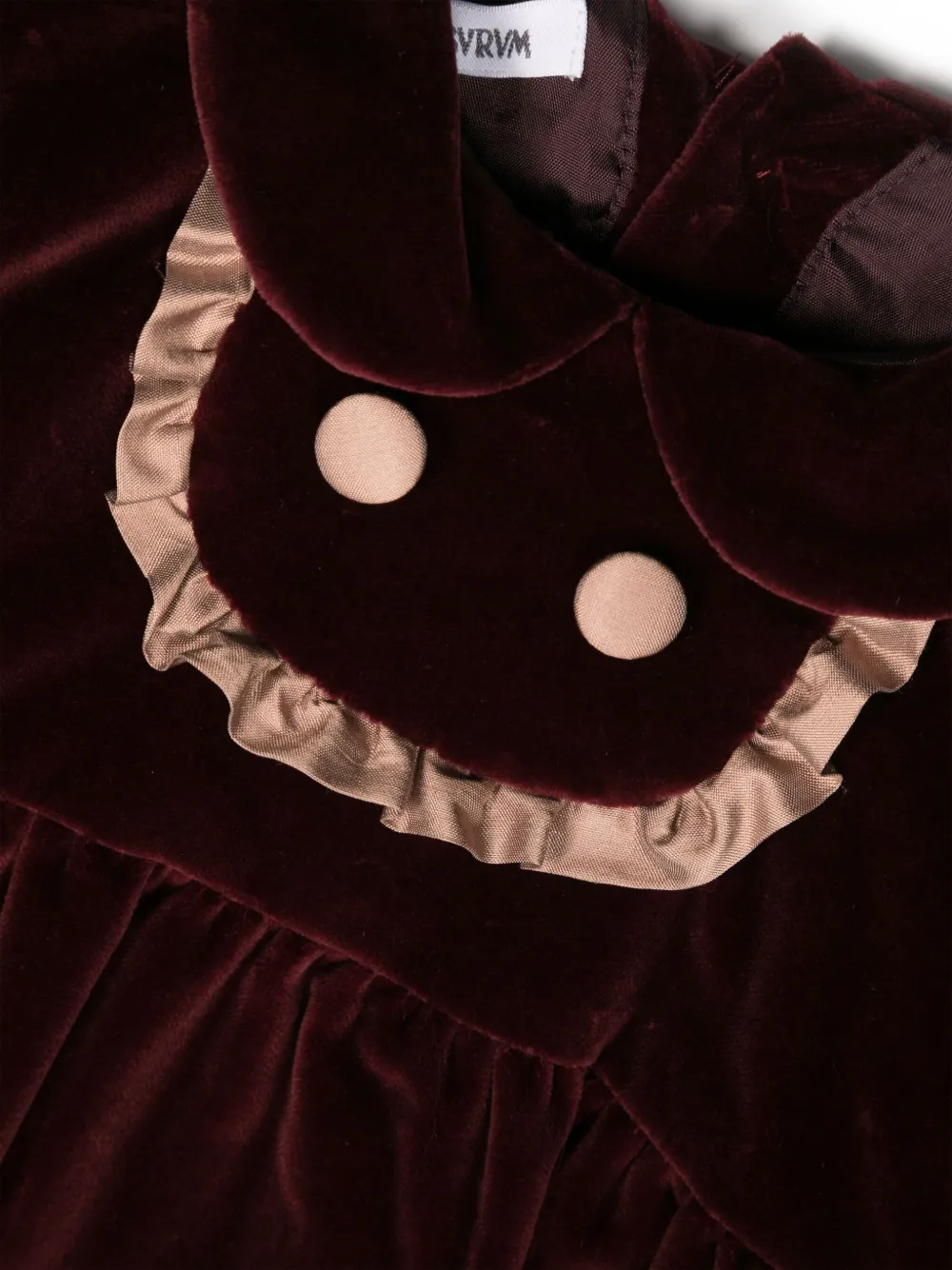 JESURUM BABY Romper met ruches Rood