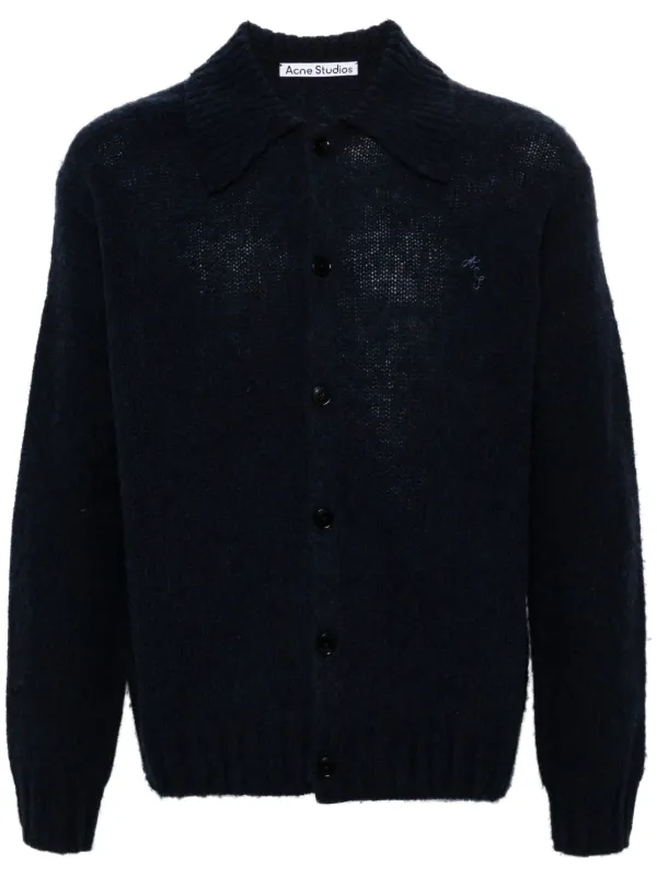 Acne black cardigan best sale