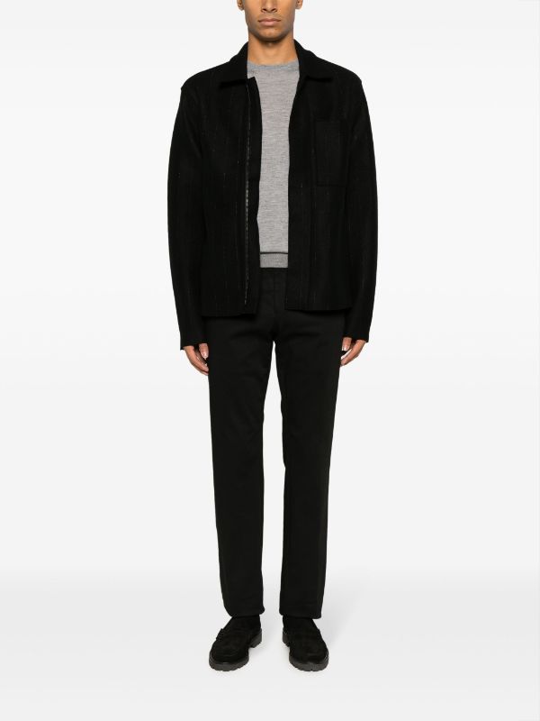 Cruciani crew neck fine knit Jumper Farfetch