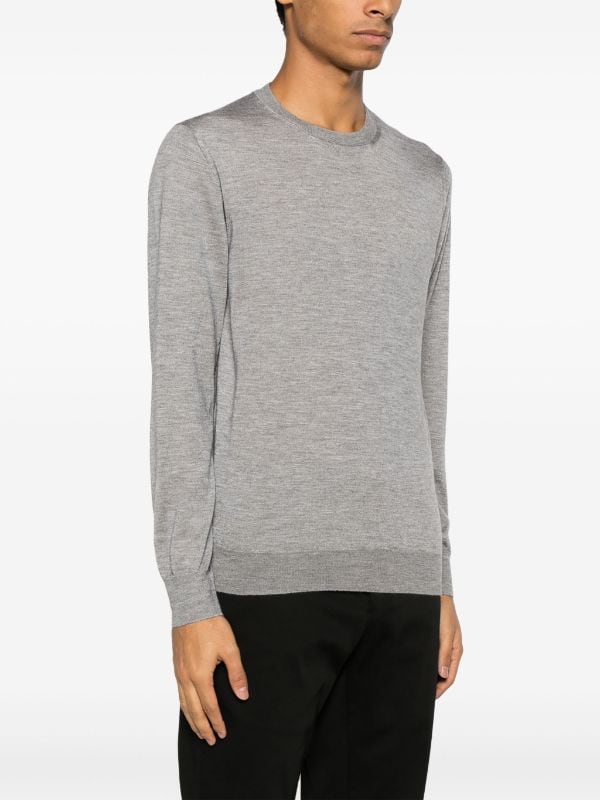 Cruciani crew neck fine knit Jumper Farfetch