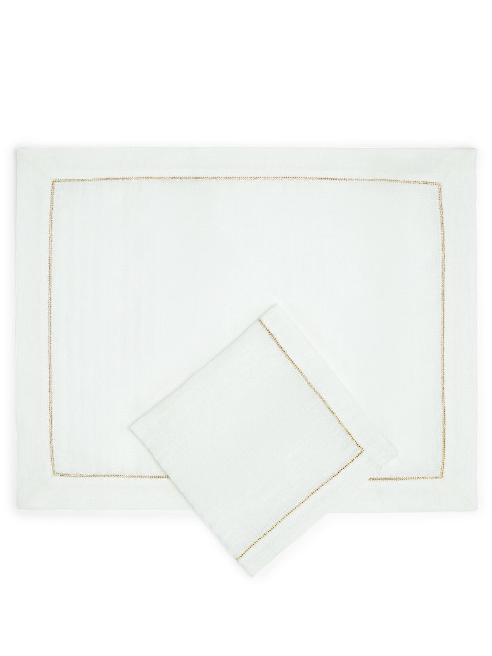 Brunello Cucinelli linen placemat set Men