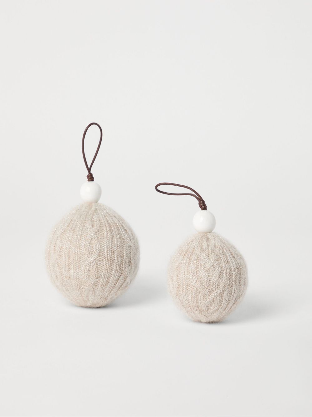 Brunello Cucinelli knitted Christmas balls Men