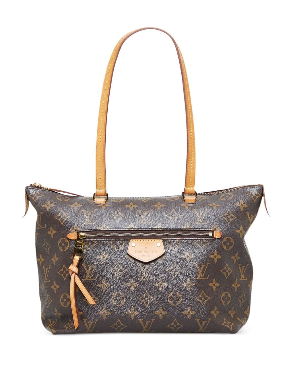 Pre-owned Louis Vuitton 2017  Monogram Lena Pm Tote Bag In Brown