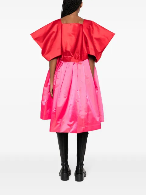 Comme Des Garçons colour-block voluminous midi dress GLO009 - 3