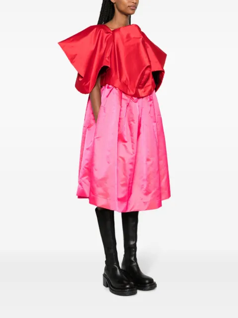 Comme Des Garçons colour-block voluminous midi dress GLO009 - 2