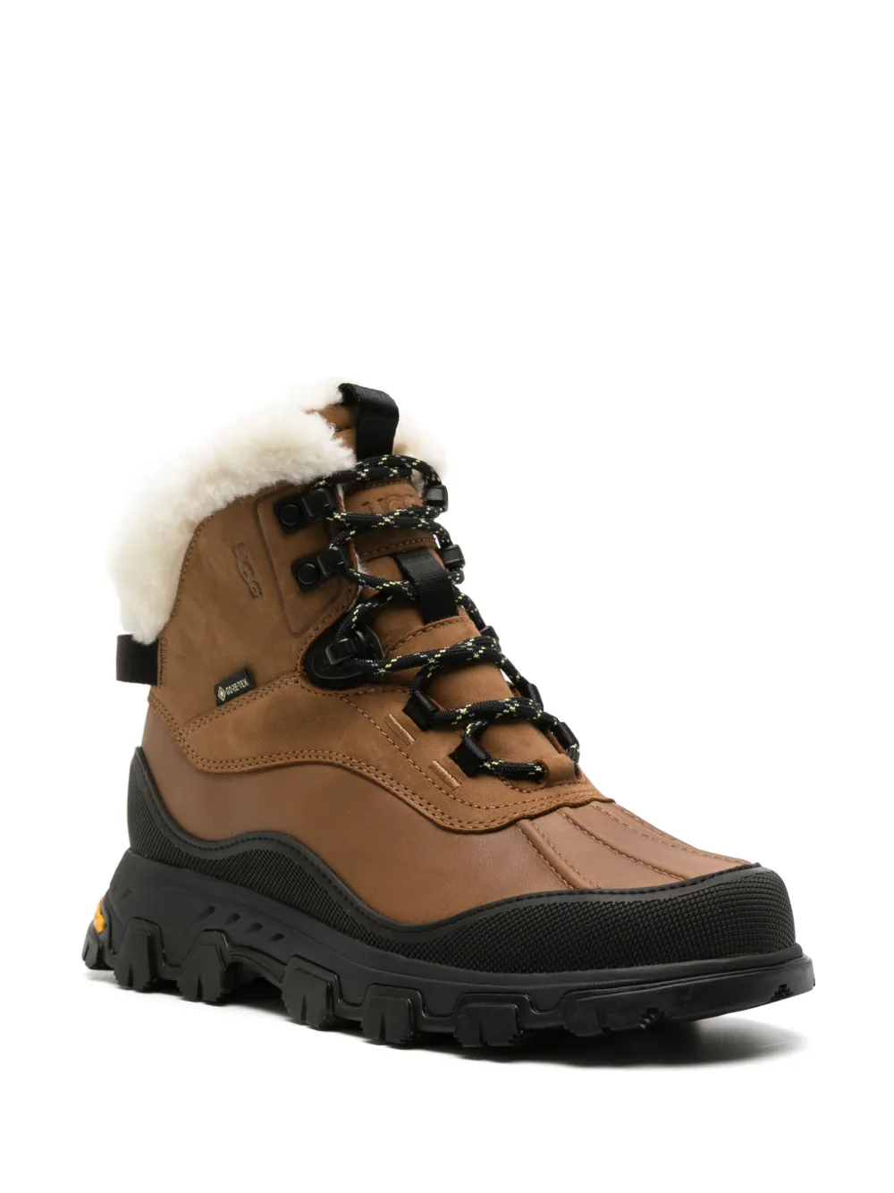 UGG Adirondak Meridian waterproof leather boots - Bruin