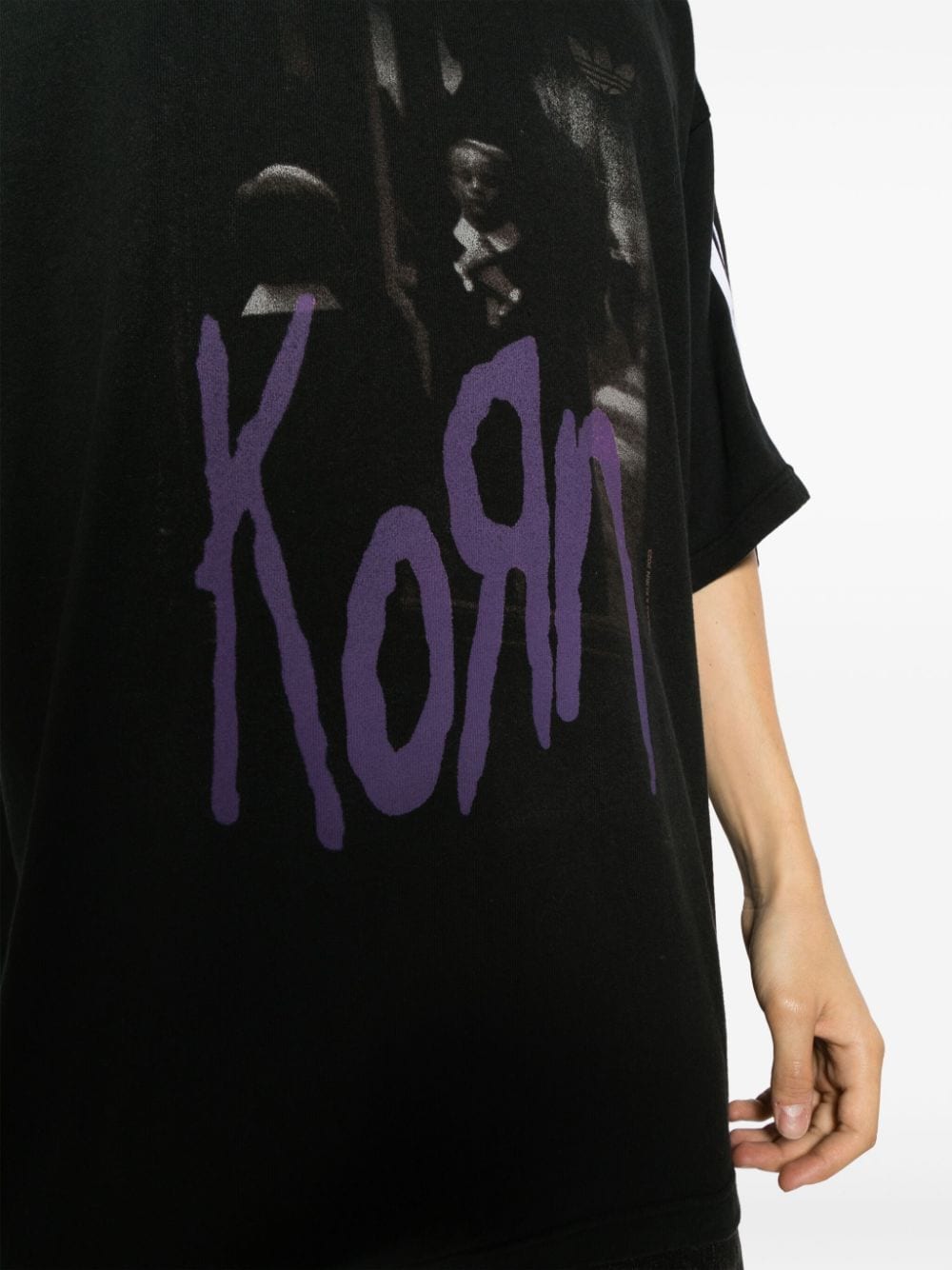 Adidas x Korn graphic-print T-shirt - Farfetch