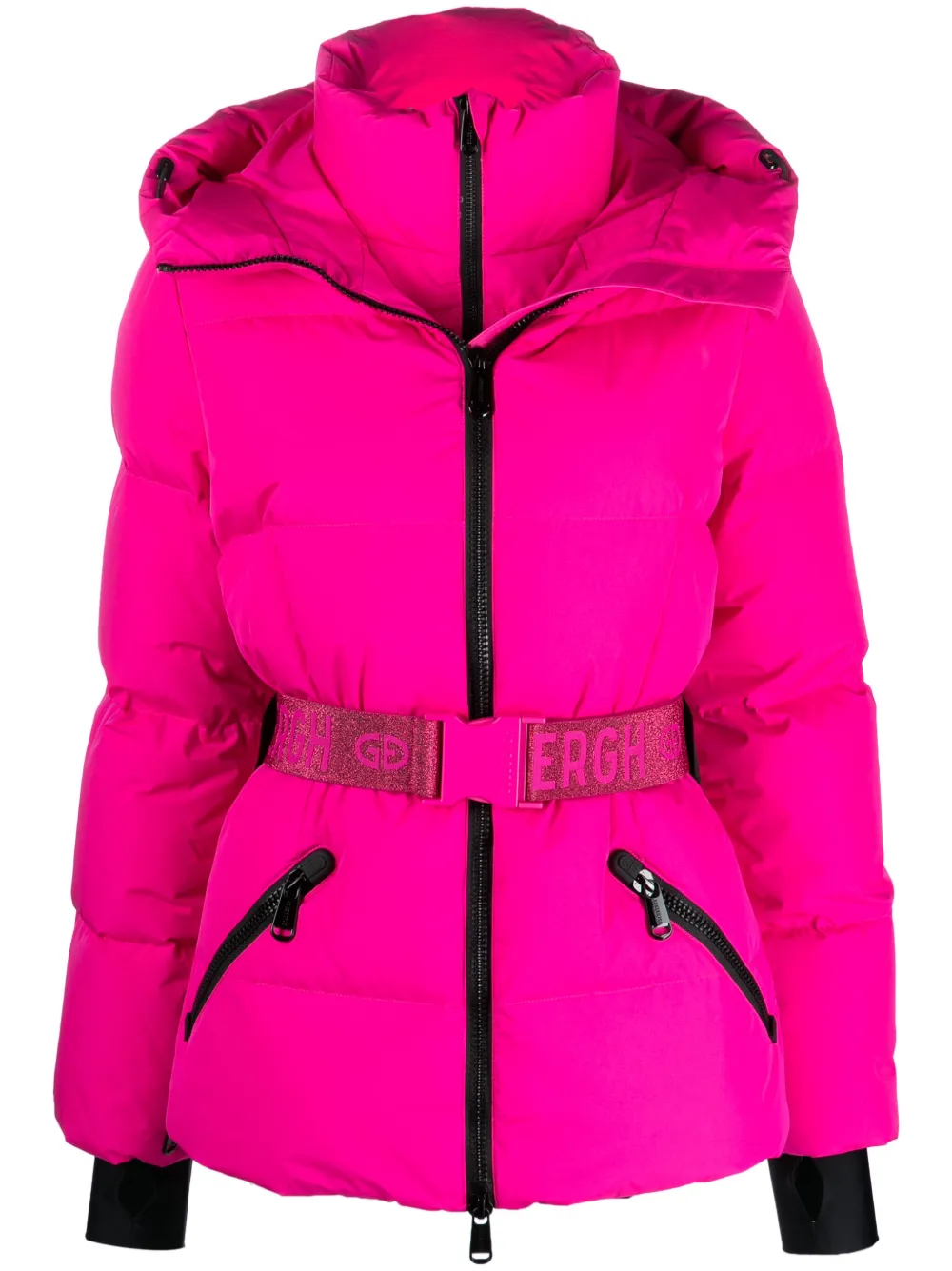 Hot pink ski discount coat