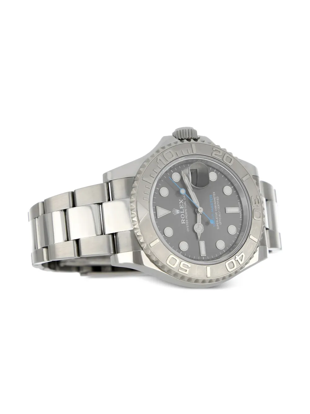 Pre-owned Rolex 2018 Yacht-master I 40mm In Black