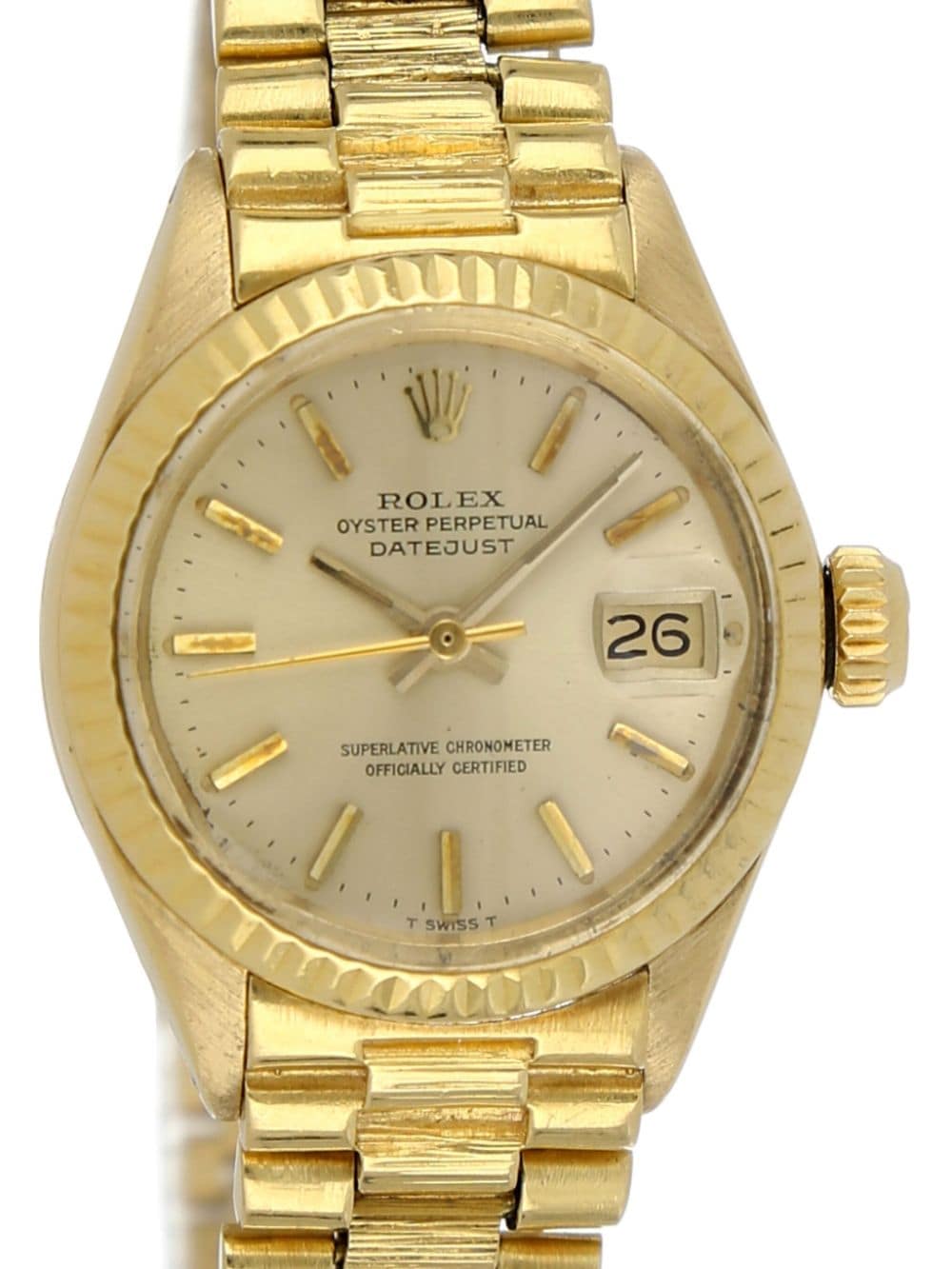 Rolex 1976 pre-owned Datejust horloge - Goud