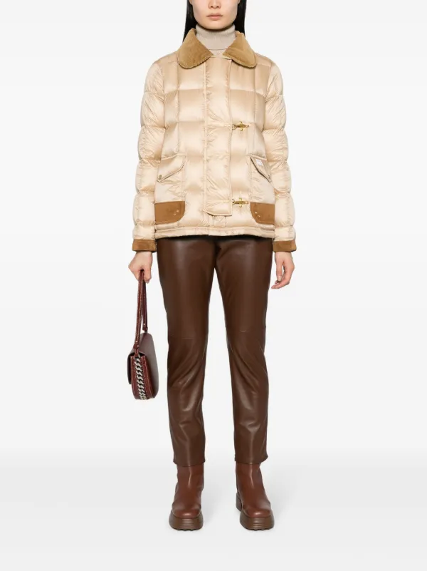 ダウンジャケット・コート FAY 3GANCI QUILTED JACKET Fay 3 Ganci Quilted Down Jacket | Neutrals | FARFETCH