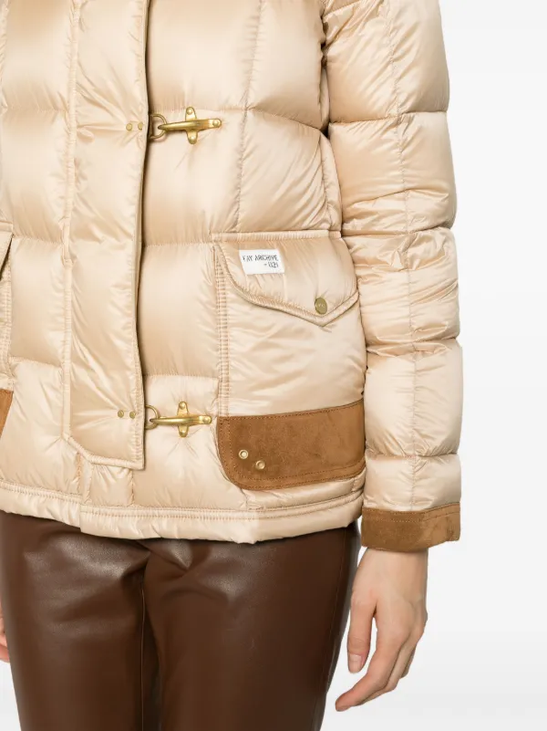 ダウンジャケット・コート FAY 3GANCI QUILTED JACKET Fay 3 Ganci Quilted Down Jacket | Neutrals | FARFETCH