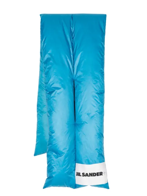 Jil Sander quilted feather down scarf