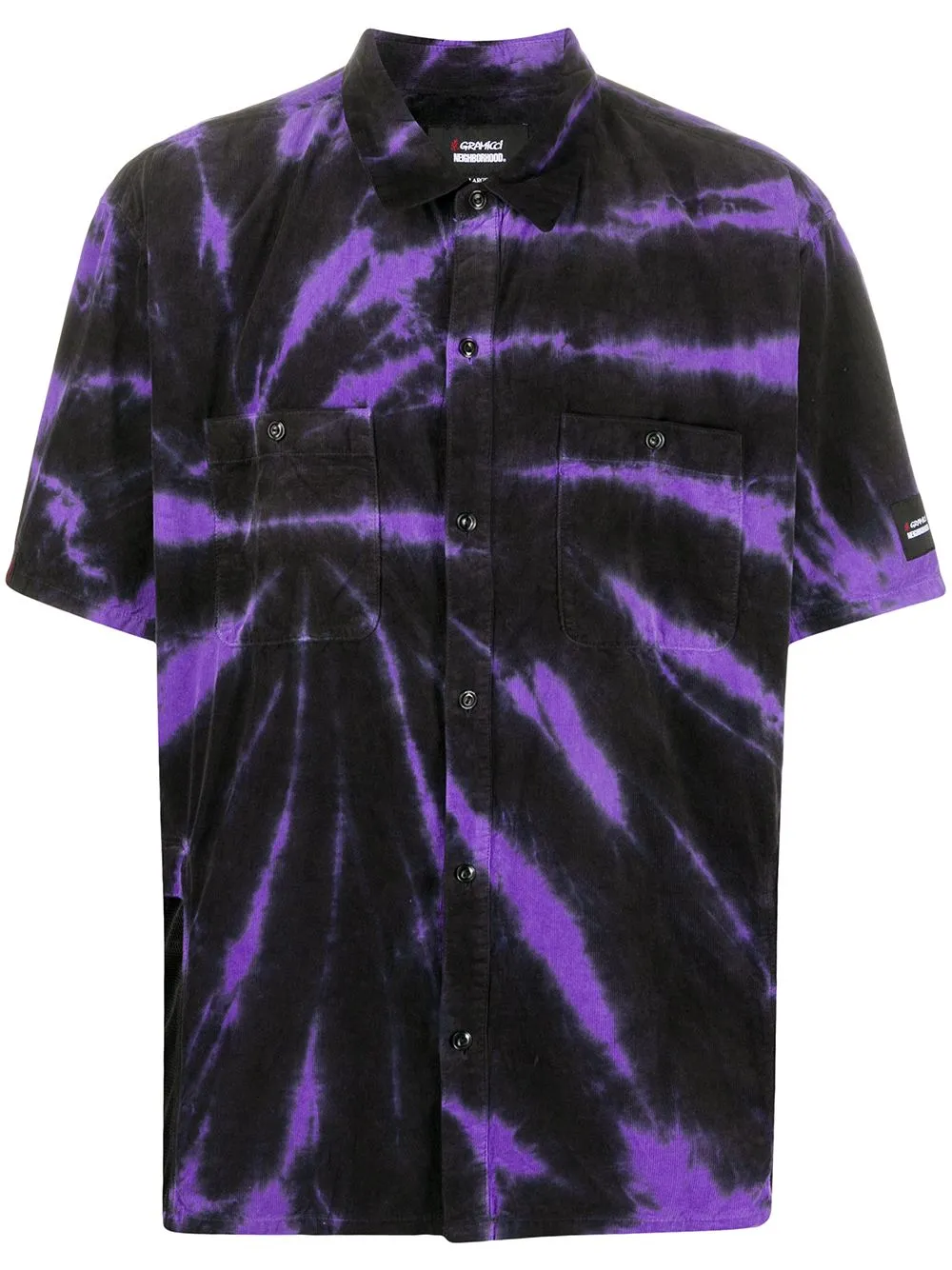 Neighborhood tiedye Cotton Shirt Farfetch