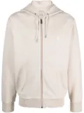 Polo Ralph Lauren Polo Pony jersey zip-up hoodie - Neutrals
