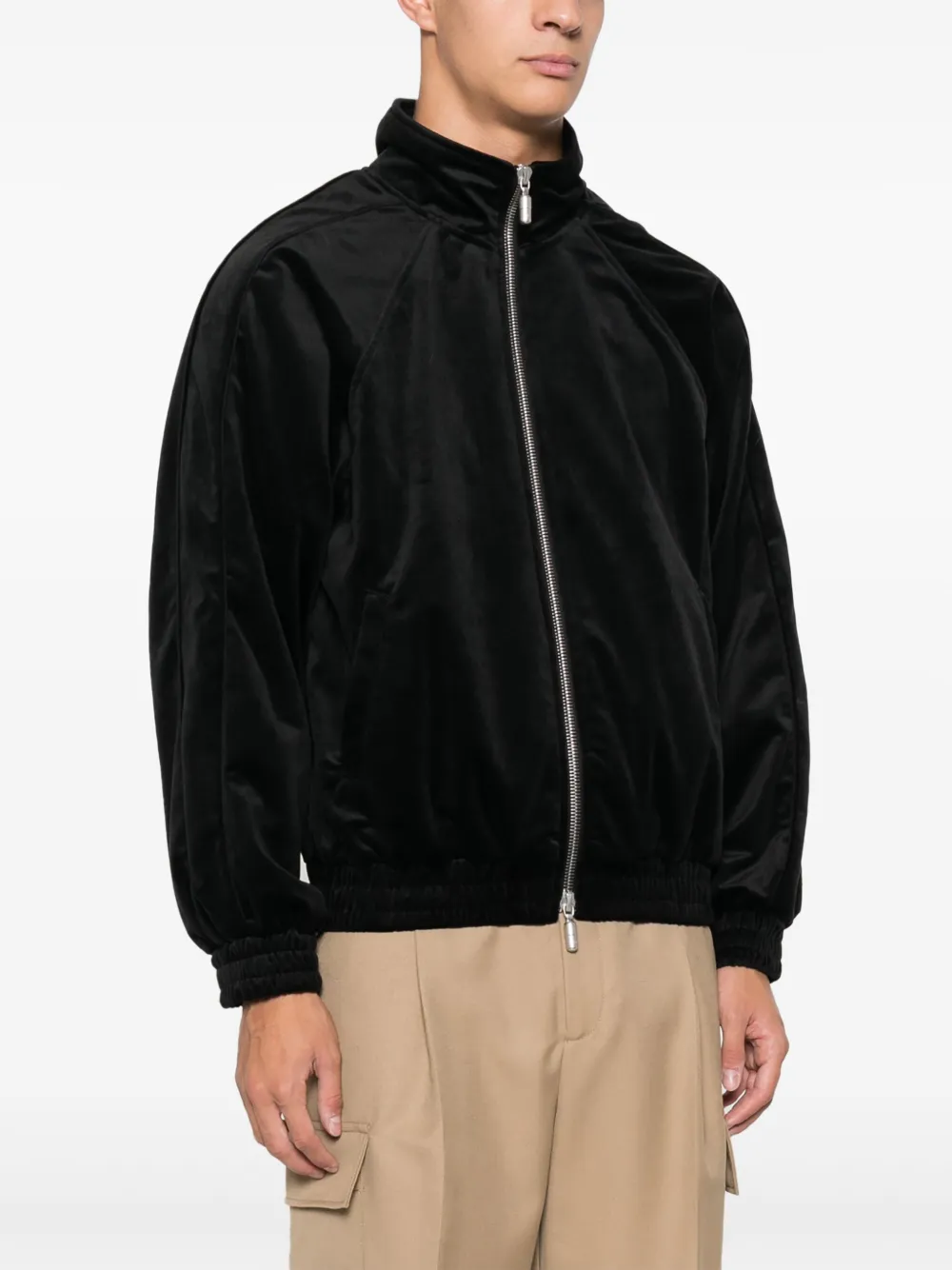 Frankie b velvet best sale track jacket